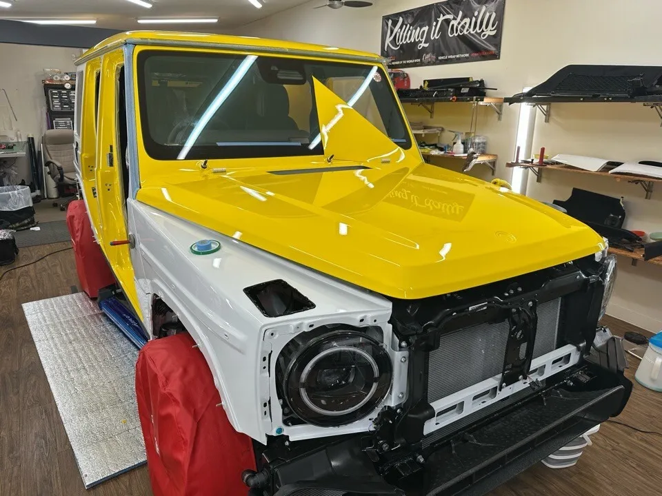 AMG-G450d フルラッピング施工