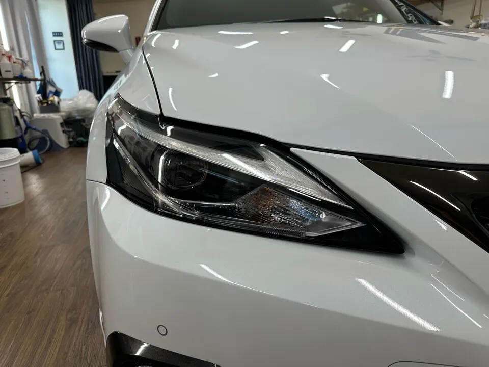 レクサス CT200 ボディコーティング・フロント3面ゴーストフィルム・ヘッドライトPPF施工