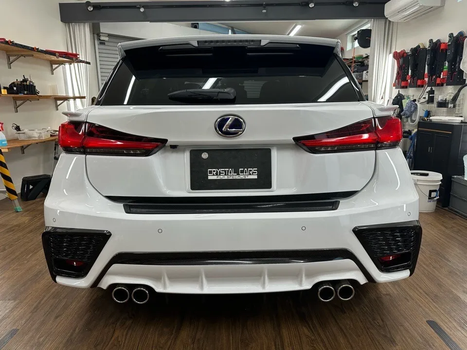 レクサス CT200 ボディコーティング・フロント3面ゴーストフィルム・ヘッドライトPPF施工