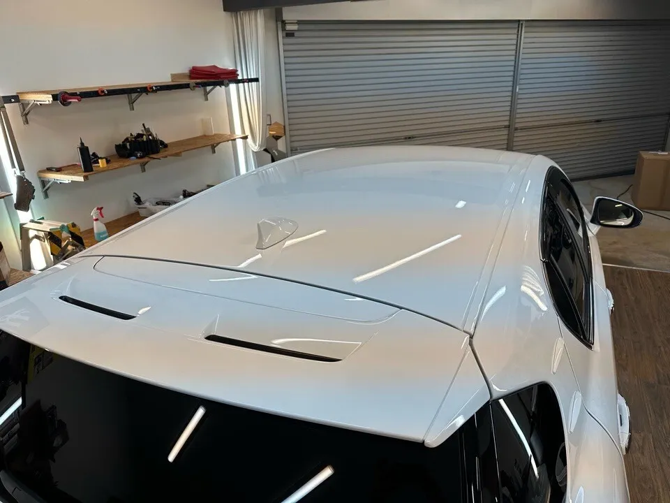 レクサス CT200 ボディコーティング・フロント3面ゴーストフィルム・ヘッドライトPPF施工