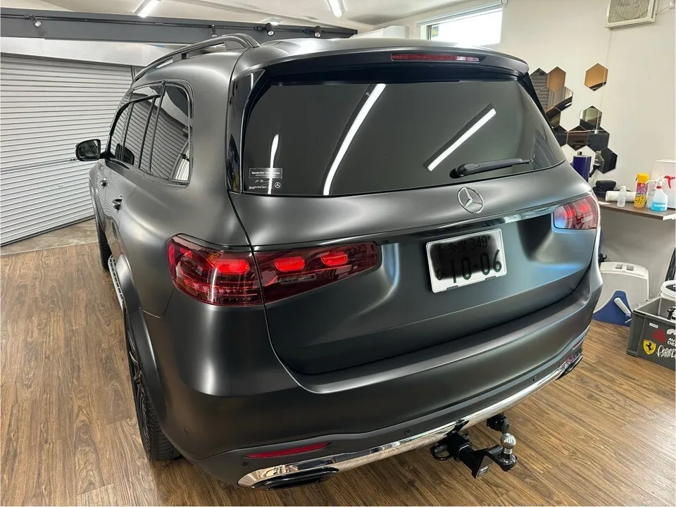 Mercedes Benz GLS400d(事故のため貼り替え施工)