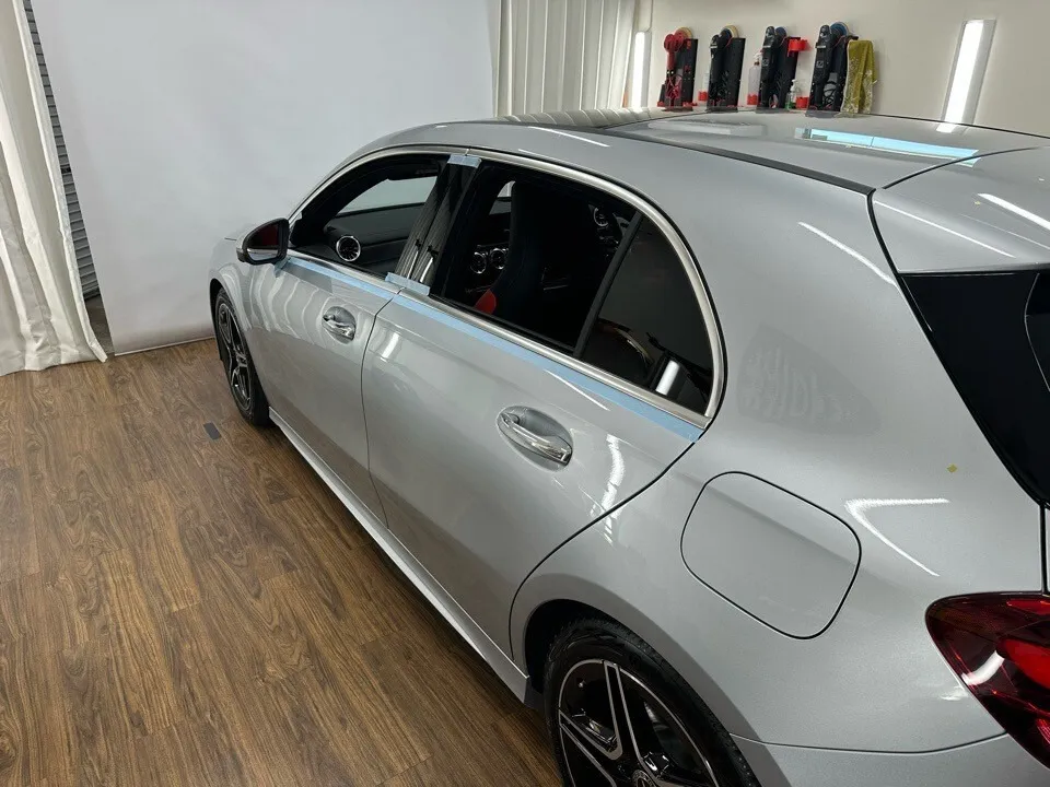 Mercedes Benz Aクラス 窓枠PPF施工