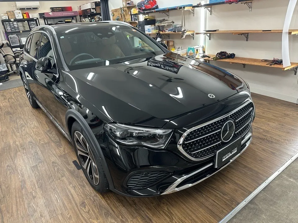 メルセデスベンツ Eクラスワゴン フロント周りPPF施工