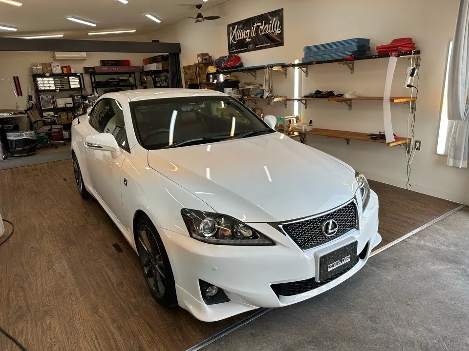 レクサス ISF コンバーチブル ボディコーティング