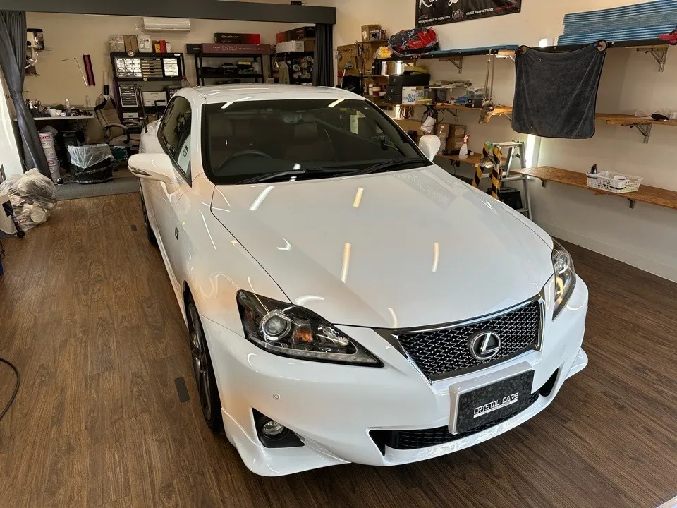 レクサス ISF コンバーチブル ボディコーティング