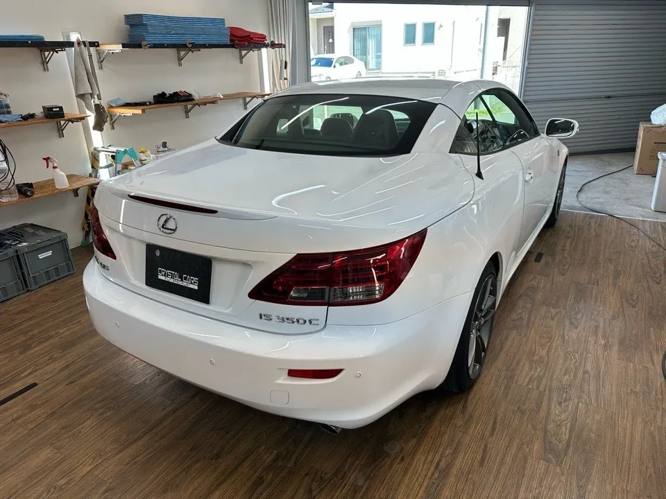 レクサス ISF コンバーチブル ボディコーティング