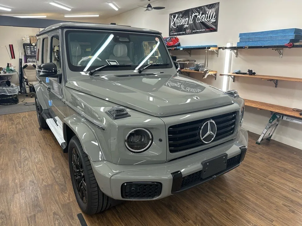 メルセデスベンツ G450 ボディコーティング・内装コーティング・WPF施工
