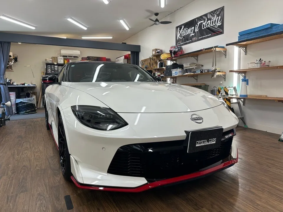 日産 新型Z RZ34 部分ラッピング