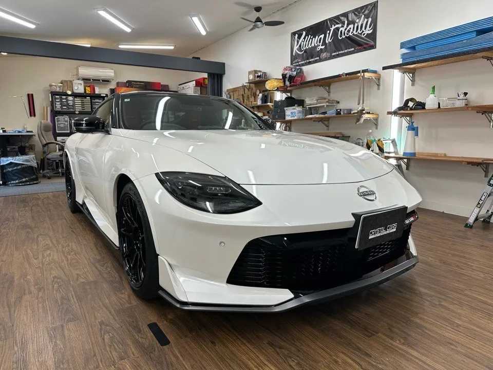 日産 新型Z RZ34 部分ラッピング