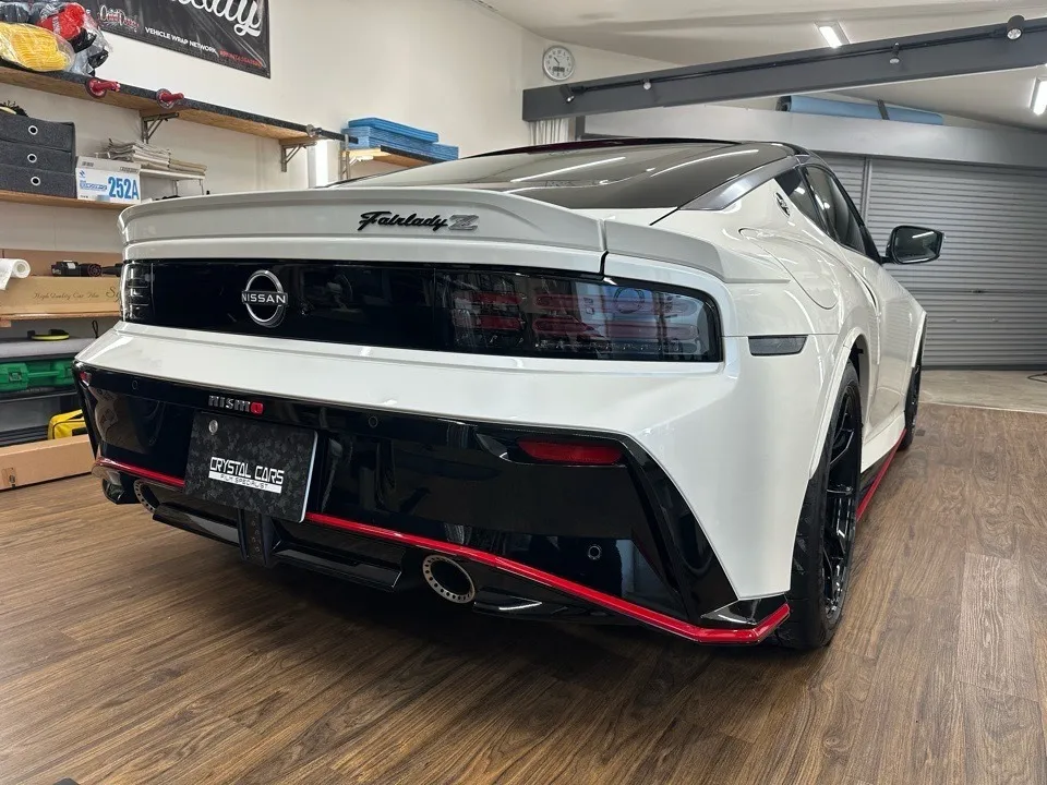 日産 新型Z RZ34 部分ラッピング
