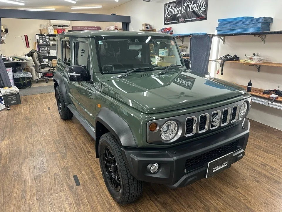 ジムニーノマド ルーフラッピング・生活キズ防止PPF施工