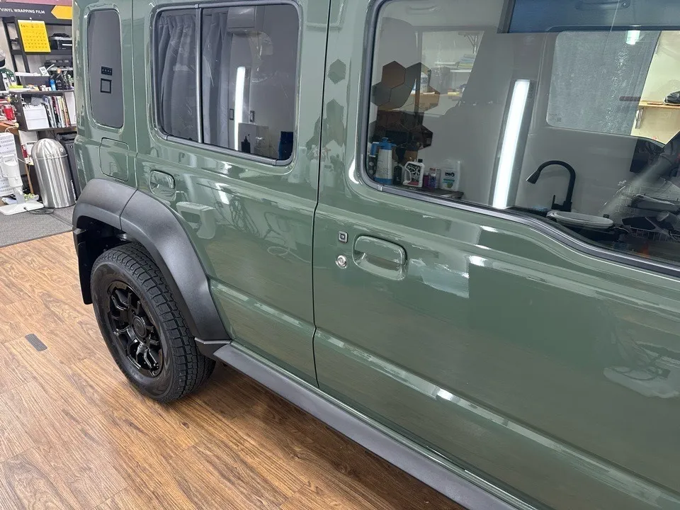 ジムニーノマド ルーフラッピング・生活キズ防止PPF施工